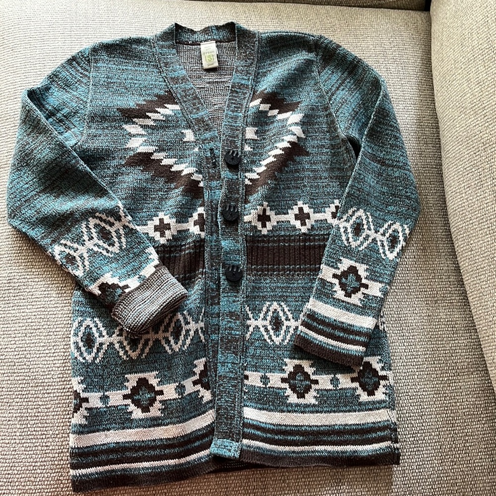 Western themed sweater
